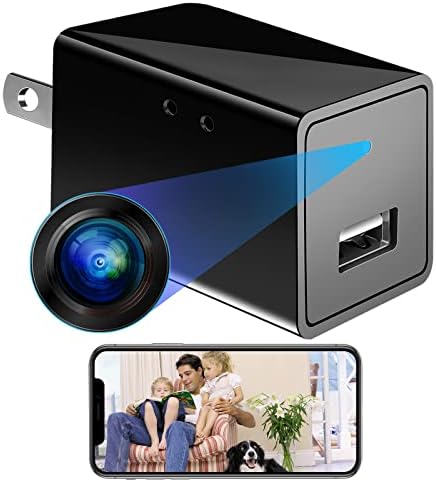 BSVI 1080P Wifi Skrivena špijunska kamera USB punjač bežični mini dadilja kamera za kućna sigurnost Nadzor nad HD -ovom nadzorom kamera