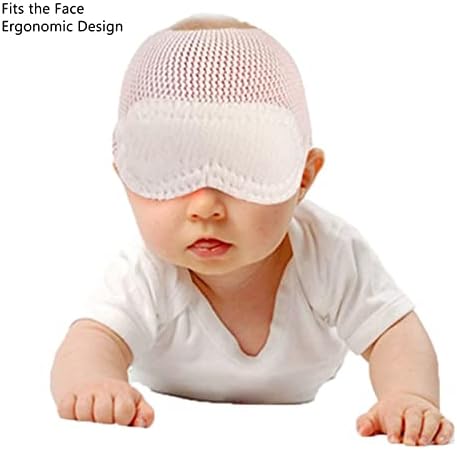 Beba splet oči, prozračna mreža za novorođenčad elastično jastučiće za oči Izbjegavajte laganu nijansu maske za spavanje za spavanje