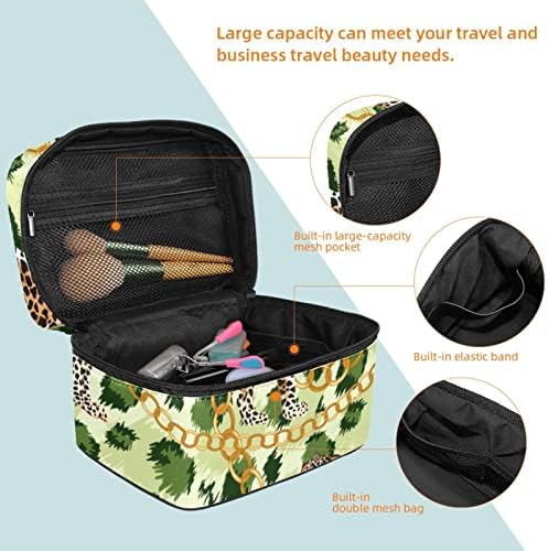 Leopard životinjska kozmetička torba prijenosna putopisna torba toaletna torba za žene i djevojke