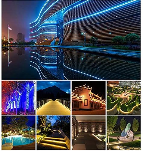 Wrqing LED traka svjetla, SMD 5050 RGB LED diode boje za promjenu boje, 20 boja i 6 svjetlosnih modova, 44Key daljinski, s kućom, kuhinjom,