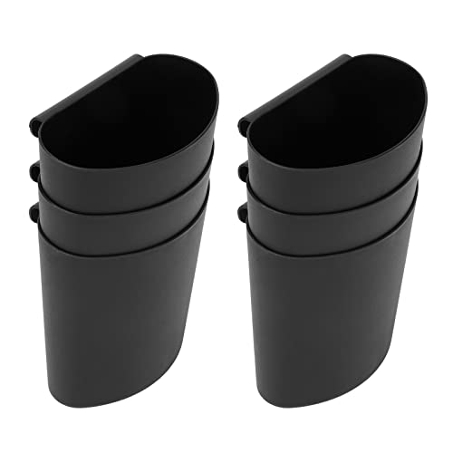 6-pakiranje mala viseća Kanta-viseći držač za čaše za kolica na kotačima polica zidna kutija za odlaganje za kuhinju dnevne sobe kupaonica