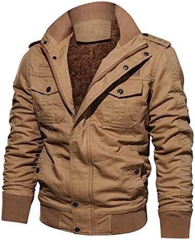 muška majica s patentnim zatvaračem, teška jakna s podstavom od flisa, vuneni topli debeli zimski kaput, dukserica za muškarce