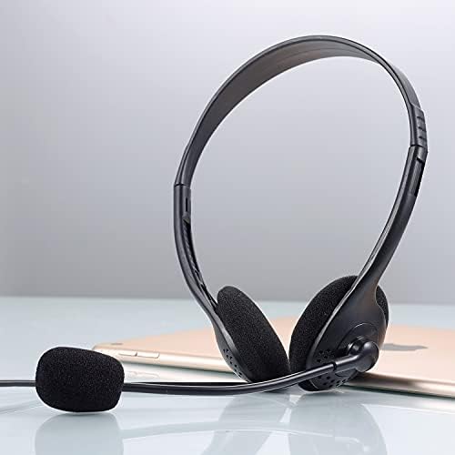 CN-Outlet školske slušalice s mikrofonom 10 pakiranja u velikoj veleprodajnoj jednokratnoj stereo slušalicama za učenike u učionici