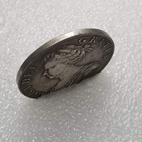Kocreat Kopija 1706. Ujedinjeno Kraljevstvo UK COIN-Replica Velika Britanija Silver Dollar Pence Zlatni novčić Royal Souvenir Coin
