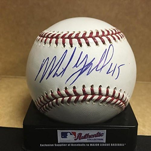 Mike Gallo Houston Astros M.L. Potpisani bejzbol w/coA - autogramirani bejzbols
