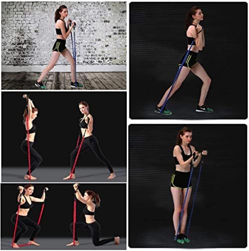 Yfqhdd fitness elastično izvlačenje pojasa otpora vježbanje set vježbanja joga guma guma za povlačenje petlje užeta u konop teretana