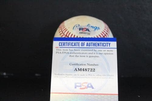 George Brett potpisao 1985. godine, autogram bejzbol autografa Auto PSA/DNA AM48722 - Autografirani bejzbol