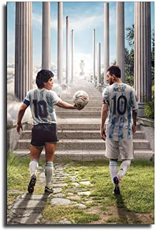 EMN Argentina Copa America Diego nogomet Maradona Lionel m Poster Dekorativno slikarstvo platno zidna umjetnička dnevna soba Plakati