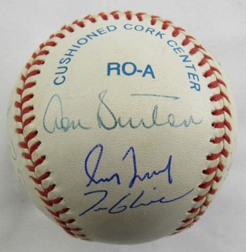 300 pobjeda kluba potpisani bejzbol Tom Seaver Greg Maddux Randy Johnson +9 JSA BB7820 - Autografirani bejzbol