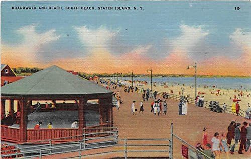 South Beach, S.I., New York razgledna razglednica