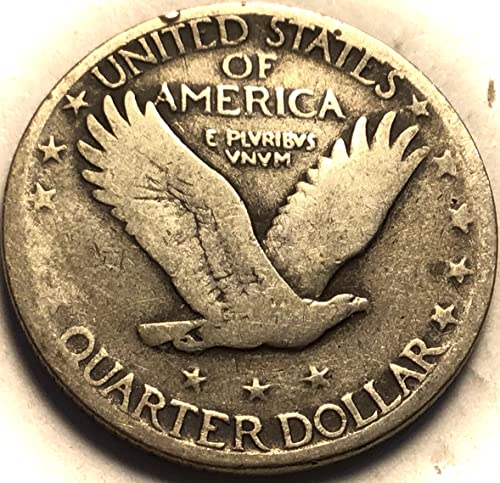 1925. p stajaća sloboda Silver Quarter Prodavač vrlo dobar