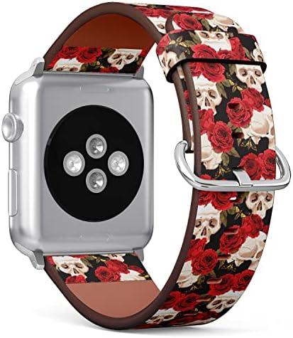 Planetar kompatibilan s Apple Watch pojasom 38 mm 40 mm 41 mm Zamjenski veganski kožni remen za Iwatch seriju 8 7 6 5 4 3 2 1 Ultra