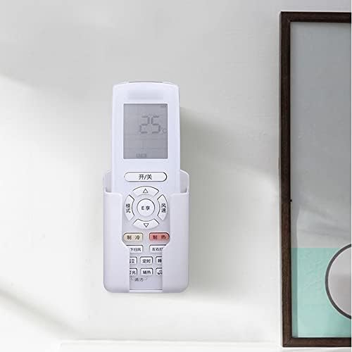 Mewuthede 2Pack držač za daljinsko upravljanje, samoljepljivi držač telefona za zid, TV klima uređaj za daljinski upravljač, zidni