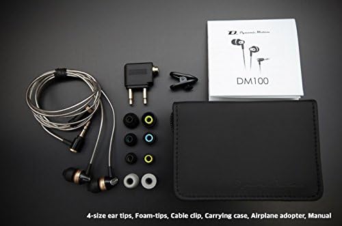 Dinamičko kretanje DM100 Uravnoteženi dinamički zapečaćeni slušalica