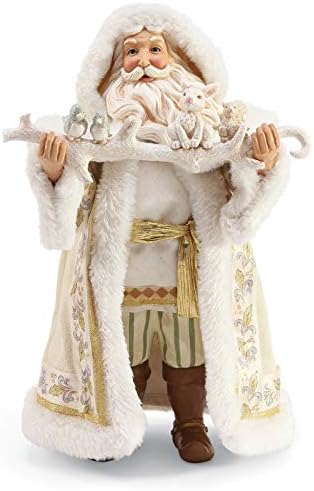 Odjel 56 Mogući snovi Jim Shore Winter White 2019 Ograničeno izdanje Santa Figurica, 12 inča, višebojan