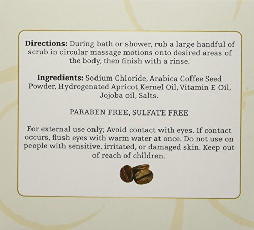 prirodni piling kave od kave Arabica 14 oz