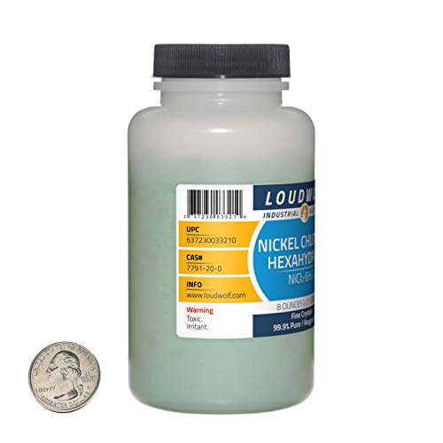 Nikal klorid / 1 lb / 2 boce / 99,9% čisti reagens / fini kristali / SAD
