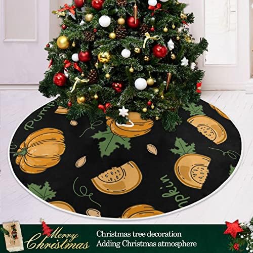 Oarencol retro bundeve Suncokreti božićno drvce suknja 36 inčni Dan zahvalnosti jesenski listovi božićni odmor za zabavu ukrasi za