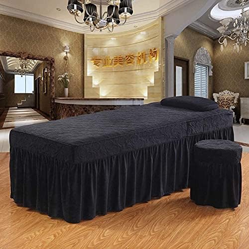 Xjzhang ljepota salon masaža spa krevet pokrivač stol stol set setovi spa ljepota pokrivač za kozmetički pokrivač europska solona u