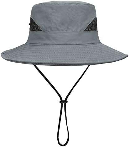 Zando muški ribolovni šešir za muškarce Žene Ljetni safari šešir Vanjski planinarski šeširi boonie šeširi za muškarce za zaštitu od