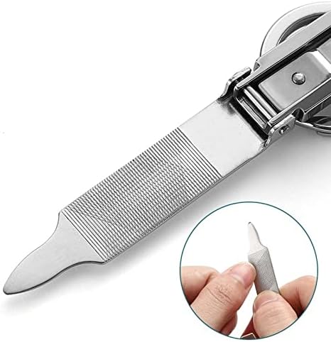 Ioeasezjd nožni nožni krak prijenosni preklopni klip za nokte od nehrđajućeg čelika rezač noktiju manikira pedikira pedikira prst prst