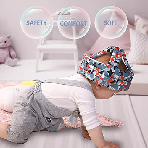 Kaciga za sigurnosnu potporu za bebe, podesivi zaštitnik glave, šešir za dojenčad šešir šešir za prozračni poklopac za glavu za glavu