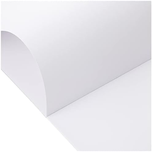 Papermania 29,7 x 21 cm 20-komad A4 kapsula teksturirana premium karton, bijela