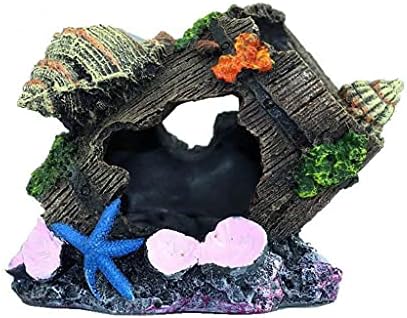 Akvarijski ukras sudoper vinska bačva riba škampi sklonište ukras Akvarij pejzažni dekor pribor za akvarij