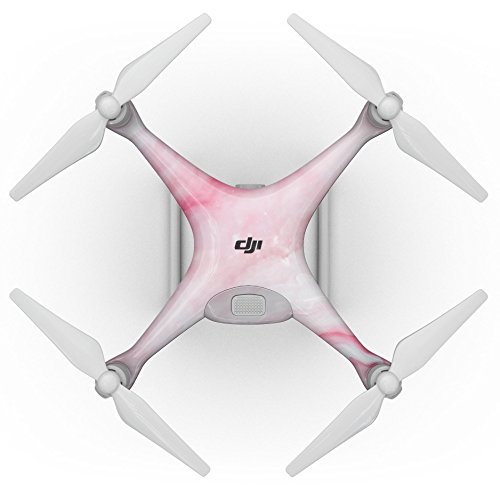 Dizajn Skinz Design Skinz mramoriized Pink Paradise V6 omota s cijelim tijelom naljepnica Skin-Kit kompatibilan s dronom DJI Phantom