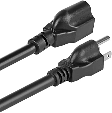 Kabel produžni kabel izmjenične struje, za teške uvjete rada SJT 14 AWG s kratkim kabelom - SJT 14/3C NEMA od 5-15P do NEMA 5-15R,