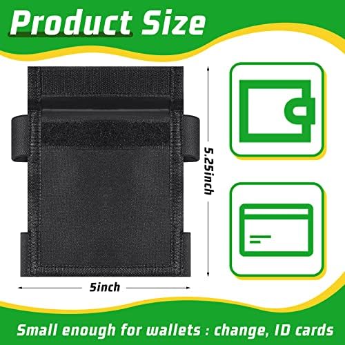 2 komada zaštitna torbica za novčanik za gležanj crna torbica za gležanj stealth torbica taktička torbica najlonska torbica za stopala