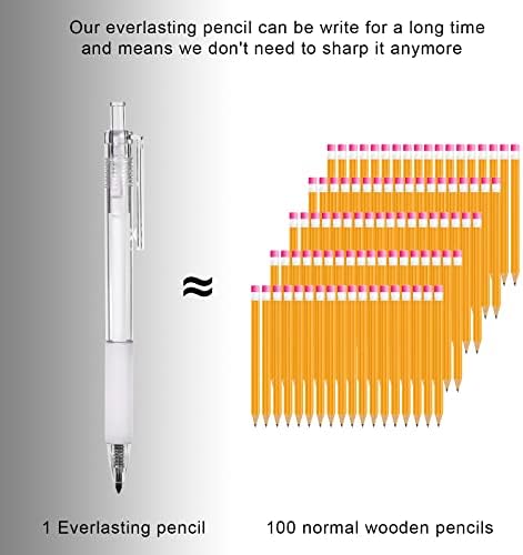 20pcs mehanička vječna olovka s punjenjem, 10pcs set mehaničkih olovaka bez tinte + 10 izmjenjivih olovaka za školsku sobu za pisanje