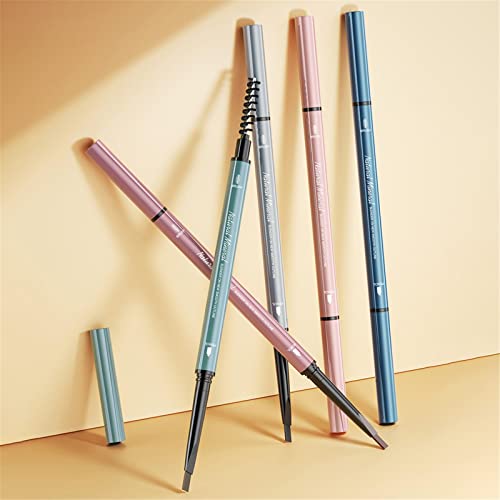 Precizna olovka za obrve 5 definira oblik i stvara potpuno prirodne obrve očetkajte tamno smeđu olovku za obrve vodootporna Olovka