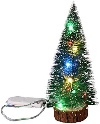 Niz dekoracije mini s LED božićnim lampicama ukrasi za radna površina božićni dom dekor kuće