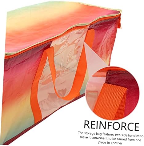 Frcolor Storage Organizator odjeća za odlaganje kante za skladištenje Comforter Storage Torba Šarene kante za odlaganje posteljine
