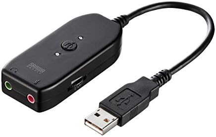 Sanwa Supply USB adapter za pretvarač audio-a 3,5 mm Stereo Mini utikač na USB A MM-ADUSB3