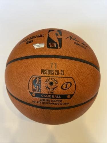 Igra Zion Williamson upotrijebljena potpisana teško upisana košarkaška fanatika CoA - Autografirane košarke