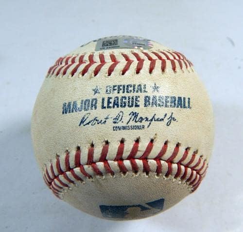 2020. Chicago Cubs Pirates Game Upotrijebljeni bejzbol Jose Quintana K Stallings Strikeout - Igra korištena bejzbols