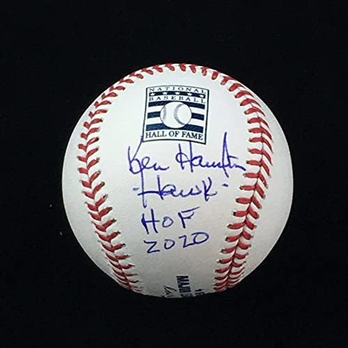 Ken Hawk Harrelson Chicago White Sox Sign Autograph Hall Slava 2020 Baseball JSA - Autografirani bejzbol