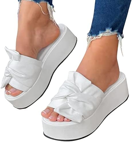 Leewos platforme sandale žene kliznu na modnoj laganoj vodootpornoj vanjskoj sandale na otvorenom za zabavu za zabavu dnevno