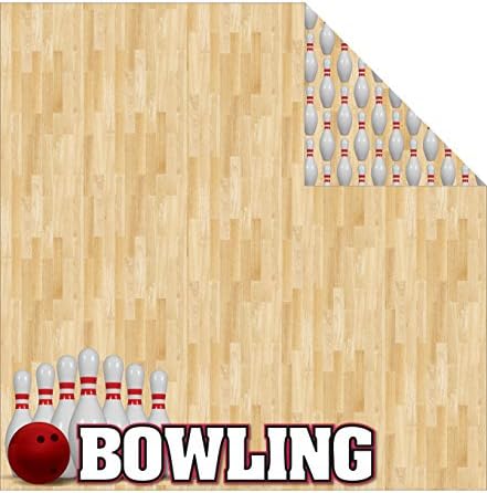 Dvostrani karton s potpisom serije 12 x12 -bowling
