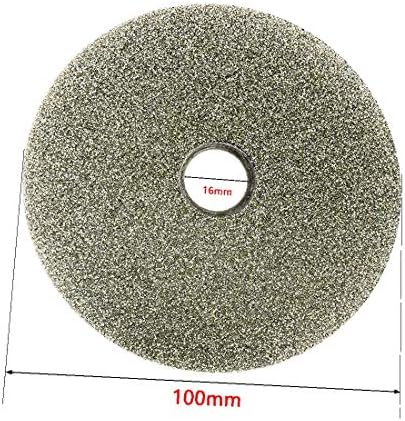 X-DERE 100 mm 4-inčni grit 100 dijamantski obloženi ravni disk kotač brušenje diska za brušenje (disko de lija de 100 mm de 4 pulgadas