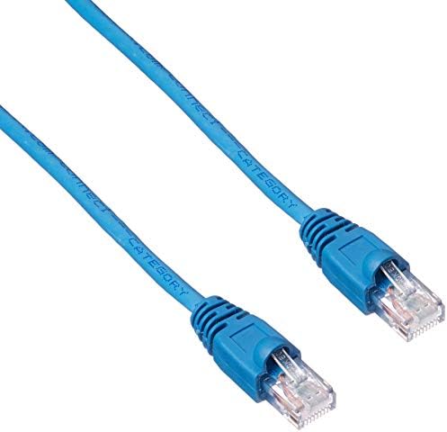 Cat6 kabel UTP, PVC, Snagless, Black, 1ft