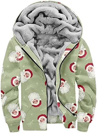 YMOSRH kaputi za muškarce casual tiskajte džemper s patentnim zatvaračem s dugim rukavima debeli pamučni odijelo zima muška muška lagana