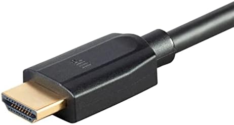 Kabel Monoprice 8K Ultra High Speed HDMI - 10 metara - Crna, bez logotipa, 48 Gb / s, koji je kompatibilan sa Sony Playstation 5, Playstation