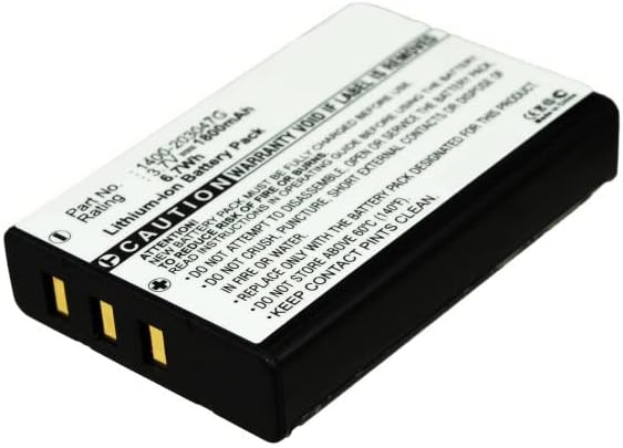 Synergy Battery Digital Barcode skener, kompatibilan s Panasonic JT-H200BT-30 skener barkoda, ultra visok kapacitet, zamjena za Gicom
