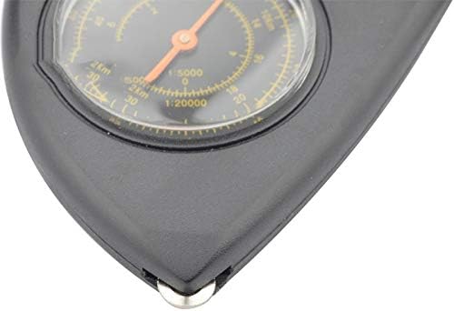 BHVXW Multifunkcionalni vodič prijenosne igle prijenosni vanjski kompas termometar putovanja kara