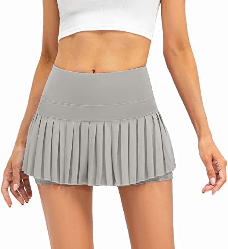 Ženska teniska suknja, plisirane suknje za golf s džepovima, sportski trening, trčanje, Sportska mini suknja