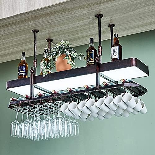 DVTEL stalak za vino za kućne stane za vino, vinski ormar, stalak za vino, vino nosač viseći stalak za stalak za stalak