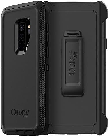 Otterbox Samsung Galaxy S9+ Defender Series Case - Black, Robud & Izdržljiv, sa zaštitom u luci, uključuje kockice za futrolu